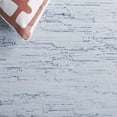 thumbnail image 6 of SAFAVIEH Tacoma Asher Abstract Machine Washable Runner Rug, Grey/Turquoise, 2'6" x 8', 6 of 7