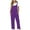 E, variant on Mchoice Cotton and Linen Jumpsuits for Women Casual Loose Baggy Jumpsuit Fashion Solid Color Long Pants with Pockets