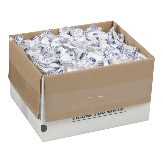 Dare Foods Thank You Scotch Mints, Emballés Individuellement – 1000 Unités/caisse, Bonbons à la Menthe Sucrée Classiques pour Bureaux, Événements et Hôtellerie
