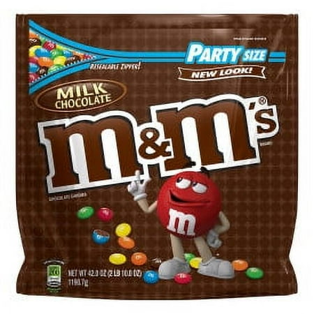 M&M's Milk Chocolate Candy, 42 Oz