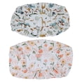 thumbnail image 3 of Fundas Para Cambiar Pañales Para Bebés, Hilo De Algodón Transpirable, Elástico, 2 Piezas, Ajuste Cómodo, Sábanas Para Cambiar Pañales Para Bebés, Estampado De Moda Para, 3 of 7