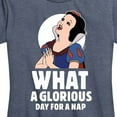 thumbnail image 3 of Disney Princess - Snow White Nap - Women's Short Sleeve Graphic T-Shirt, 3 of 5