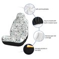 thumbnail image 4 of Uemuo Bicycle Pattern Car Seat Covers for Front Seats Waterproof Seat Covers for Cars, Universal Auto Front Seats Protector Fits for Car-, 4 of 6
