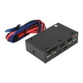 thumbnail image 1 of Media Dashboard 5.25, Gran Compatibilidad USB3.0 Indicador LED PC Soporte De Panel Multifuncional M2 TF MMC MS CF Para Computadora Para PC De Escritorio, 1 of 7
