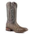 thumbnail image 2 of Men's Stetson Ozzy Grey Ostrich Boots Handcrafted JBS Collection Gray, 2 of 2