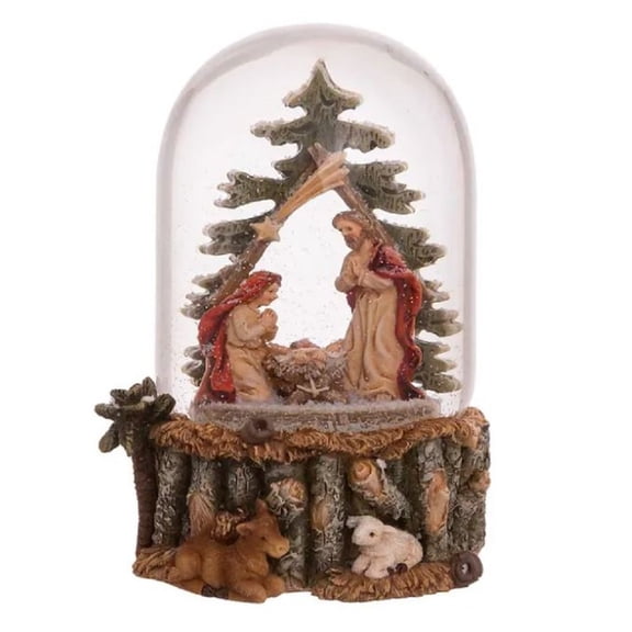 Nativity Resin Water Globe 100mm F2070