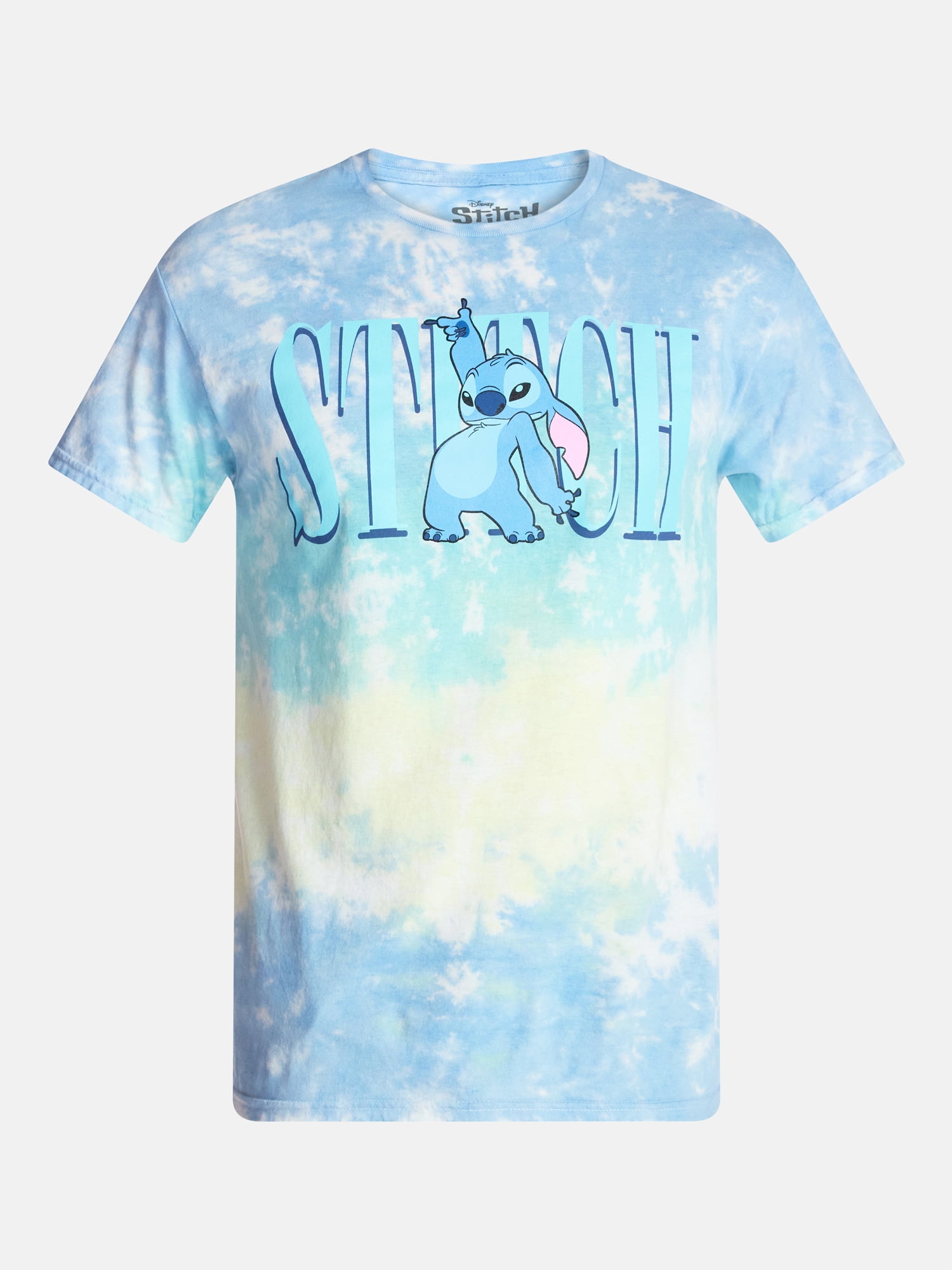 Disney Lilo and Stitch Men's and Big Men's Tie Dye Tee, Sizes S-3XL