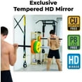 Fab Glass and Mirror's HD Tempered Wall Mirror Kit, 48x72 Inches