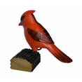 thumbnail image 2 of HAND CARVED PAINTED WOOD CARVING CARDINAL BIRD DECOY VINTAGE STYLE Wood Replica Life-Like Figurine, 2 of 3
