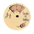thumbnail image 1 of Hot Sale Wood Melodys Tool Circle Of Fifths Wheel Chord For Musicians Musical Educational Accessories Musical Instruments Tools, 1 of 9