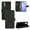 Black, variant on For Xiaomi Redmi Note 9 4G Solid Color Skin Feel Magnetic Buckle Horizontal Flip Calf Texture PU &