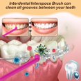 thumbnail image 4 of Cepillo dental B Rush con punta pequeña, 5 unidades, 4 of 7