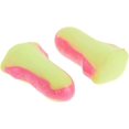 thumbnail image 2 of 30 pares de tapones auditivos desechables de espuma de alta visibilidad liwang Laser Lite rosa/amarillo, 2 of 5