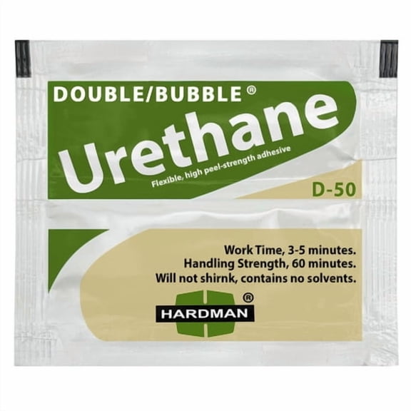 Hardman Double Bubble Green Urethane D-50 Flexible Epoxy - 04022 (100 Pack)