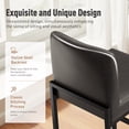 thumbnail image 3 of MF Studio Bar Stool with Back, 24" Counter Height Bar Stool with 3.5" Cushion for Kitchen Dining, Gray, 3 of 9