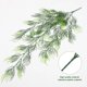 thumbnail image 3 of Paquete de 2 plantas colgantes artificiales, decoración de pared sintética, plantas falsas para estante, cocina, Patio, porche, interior y exterior, 3 of 5