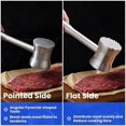 thumbnail image 3 of Meat Tenderizer Mallet,Dual Side Meat Hammer Chicken Pounder, 3 of 5