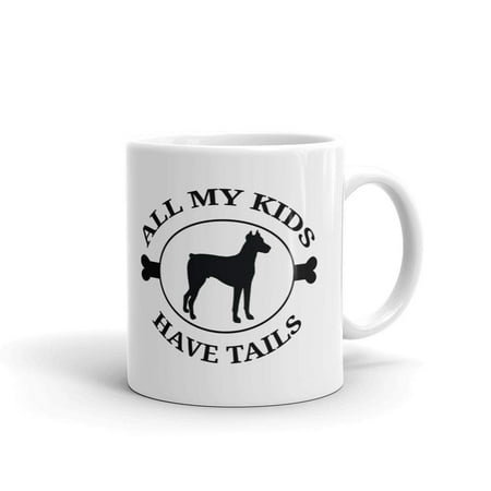 All My Kids Have Tails Doberman Coffee Tea Ceramic Mug Office Work Cup Gift 11