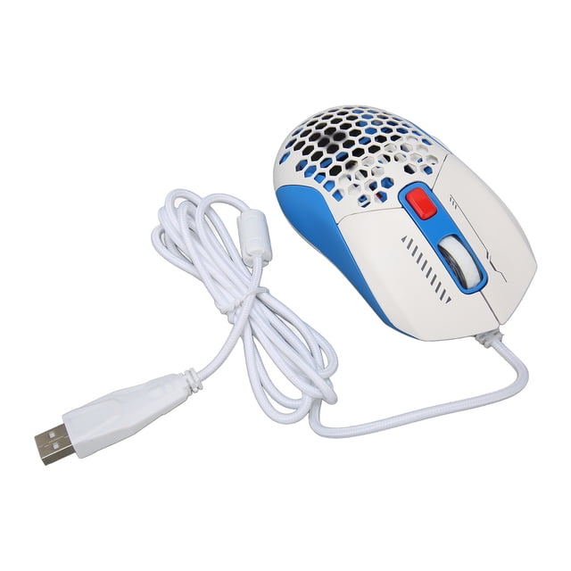 Souris d'Ordinateur Filaire, Souris de Bureau RGB Rétro-Éclairée 7200 DPI avec Touches Programmables, Souris de Jeu Réglable DPI, pour PC, Ordinateur, Ordinateur Portable, Ordinateur de Bureau,,