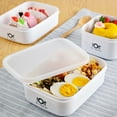 thumbnail image 2 of Lubelski 700/900/1000/1400ml Microwave Oven Lunch Box Leakproof Bento Food Container Multicolor, 2 of 7