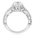 thumbnail image 3 of Pompeii 1 3/8ct Vintage Diamond Engagement Ring 14K White Gold (H/I,I1), 3 of 3