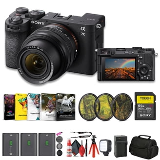 Sony Alpha a7 II Full-frame Mirrorless Camera - Black - Walmart.com