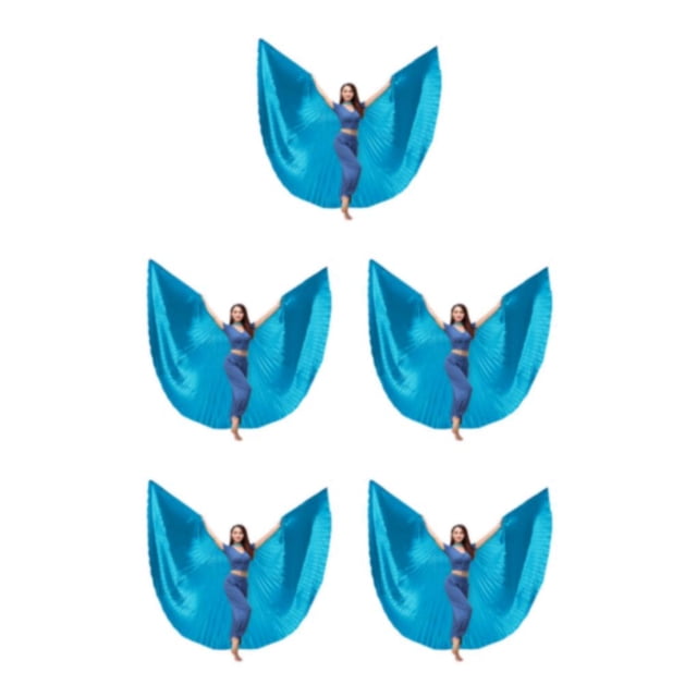 Advancent Disfraces de ala de danza del vientre para adultos para espectáculos Type5 NO5