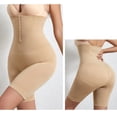 thumbnail image 6 of FAHXNVB Women's Plus Size Butt Lifting Shapewear Shorts High Waist Seamless Thigh Slimming Shaper Shorts Firm Compression Body Shaper, 6 of 8