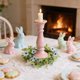 thumbnail image 5 of Spring/Summer Wedding Season Door Hangings Party Table Center Candle Wreaths Artificial Flower Wreaths Suitable For Everyday Or Easter Decorations, 5 of 6