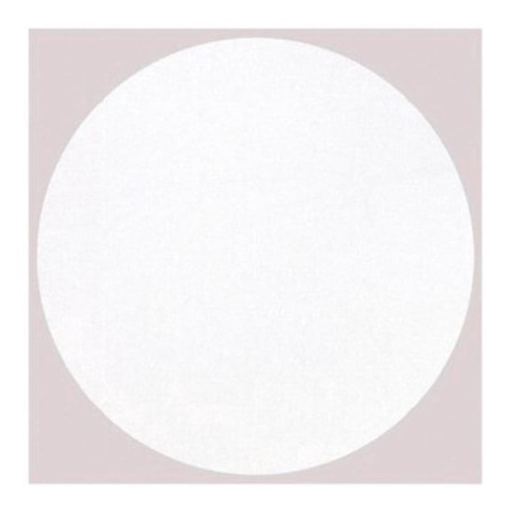 9 Inches In Diameter - White Sheer Organza Circles - 50 Pack, Shimmery Fabric, Tight Weave