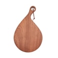 thumbnail image 3 of Dualoai Wood Cutting Board Chopping Board Vegetables Portable Decor Decorative Cheese Steak Charcuterie Meat with Handle Serving Tray XL, 3 of 9