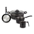 thumbnail image 1 of Batería de Cocina Casamoda 5 piezas Negra con Duraflon  de Alto Rendimiento, 1 of 4