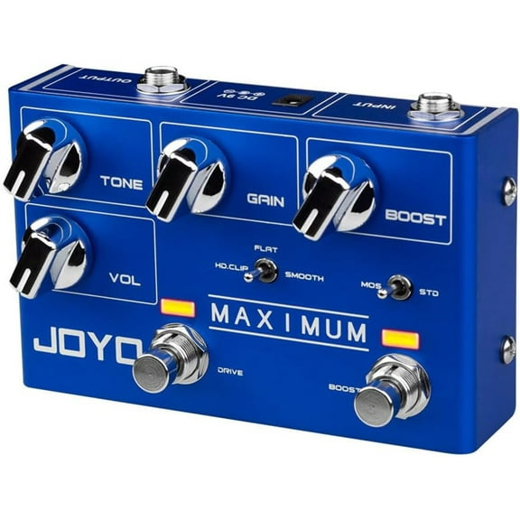 JOYO R-05 Overdrive Boost Guitar Pedal 6 Modes Pure Clean True Bypass For Guitar Bass