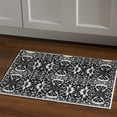 thumbnail image 4 of Elegance Snowflakes Grey Area Rug 8x10 Transitional Design Easy Care Polypropylene, 4 of 5