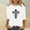 Tops-129White, variant on Long Sleeve Tees for Women Faith Cross Graphic Graphic Tees Round Neck Casual Tops Heart Detail Religious Easter Church Wear