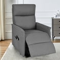thumbnail image 4 of Costway Electric Power Lift Massage Chair Recliner Sofa Fabric Padded Seat Home, 4 of 10