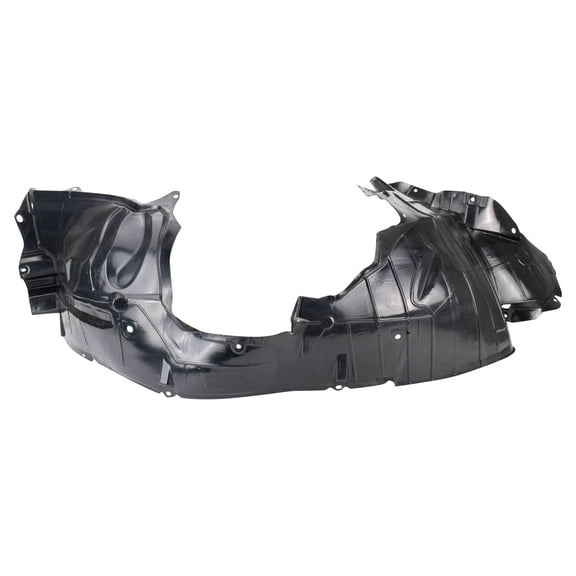 TRQ Front Right Inner Fender Liner Black Passenger Side Fits Select 2007-2012 Nissan Versa NI1249114