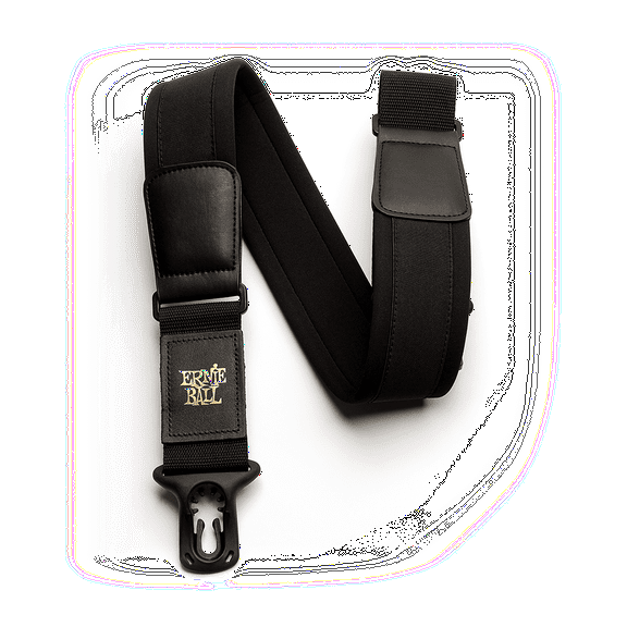 Ernie Ball 4145 Regular 2'' Neoprene Polylock Comfort Guitar Bass Strap