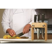 Mercer Culinary 6-Pc. Knife Block Set â Beech Wood & Glass