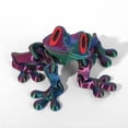 thumbnail image 6 of Magnetic Frog Toy, 3D Printed Magnet Frog, Realistic Jointed Jumping Frogs Model, Cute Movable Frog Decoration for Fridge and Metal Surfaces, 6 of 6