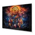 thumbnail image 2 of Designart "Bohemian Rhapsody Dreamcatcher I" Spiritual Metal Wall Art Prints, 2 of 5