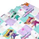 thumbnail image 5 of Cortina de ducha Superkitties, impermeable, de poliéster, lavable, decorativa, con 12 ganchos, 72 x 72 pulgadas, de hierro, 5 of 8