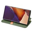 thumbnail image 2 of Case for Samsung Galaxy Note 20 Ultra Flip Cover Wallet Flip Cover Magnetic Protective - Green, 2 of 5