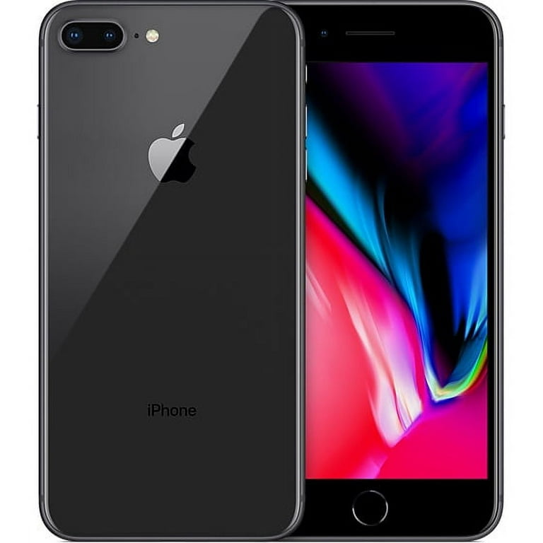 Restored Apple iPhone 8 Plus 256GB, Space Gray (Refurbished