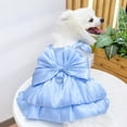 thumbnail image 3 of Xiao Hua Vestido para cachorro, bonito vestido de princesa para gato, falda para perritas pequeñas (A175, XXL), 3 of 4