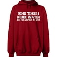 thumbnail image 2 of OXI Hoodie Sweatshirt - Basic Casual Hoodie for Men's and Women Fleece Hoodie Long Sleeve - Antiquee Cherry Medium, 2 of 3