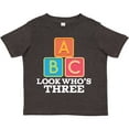 thumbnail image 3 of Inktastic 3rd Birthday 3 Year Old Alphabet Boys or Girls Toddler T-Shirt, 3 of 5