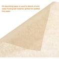 thumbnail image 4 of Highcool 100pcs Parchment Paper Square Sheets 9.84" x 9.84" Oil-absorbing Dry Food Wrapping Paper for Sandwich Baking Paper Liners Picnic Basket Bread Hamburger Wrap Kitchen, Wood Color, 4 of 7