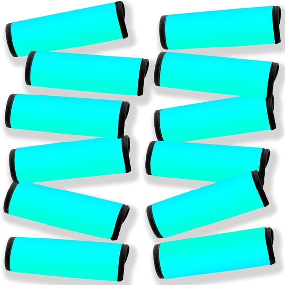Luggage Handle Wrap 12 Pack-Bulk Luggage Handle Wraps For Suitcases Neoprene Handle Wraps/Cover/Grips For Carry on/Bag/Car Travel Accessories For Luggage (Mixed 4.0)