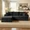 Black-Left Chaise, variant on VERDECORE 96" L-Shaped Modular Sectional Sofa, Corduroy, Boneless Deep Seat, Side Pockets, No Assembly